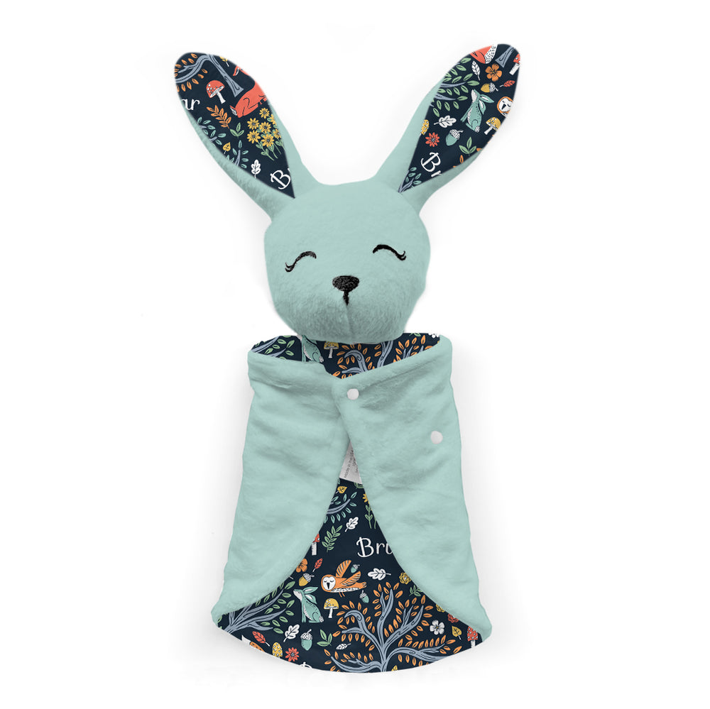 Personalized Bunny Lovey | Midnight Meadow