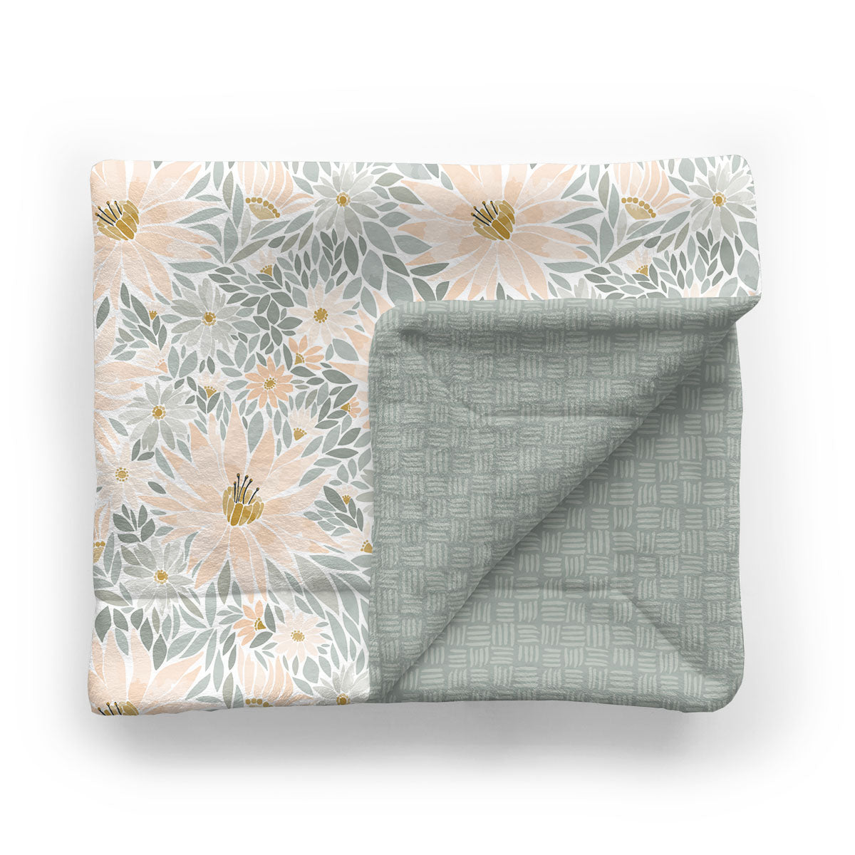 Baby Minky Blanket | Mosiac Floral