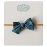Everyday Bow | Peacock Blue