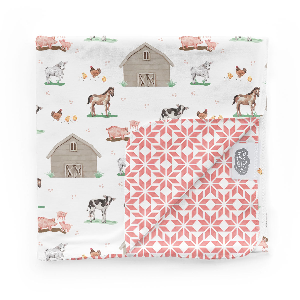 Swaddle Blanket | Baby Animal Days