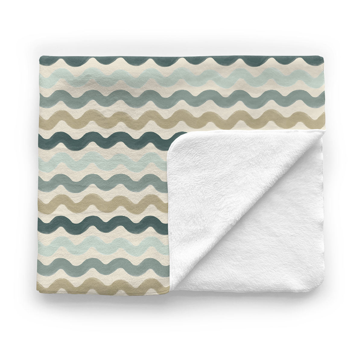 Kids Minky Blanket | Warm Waves