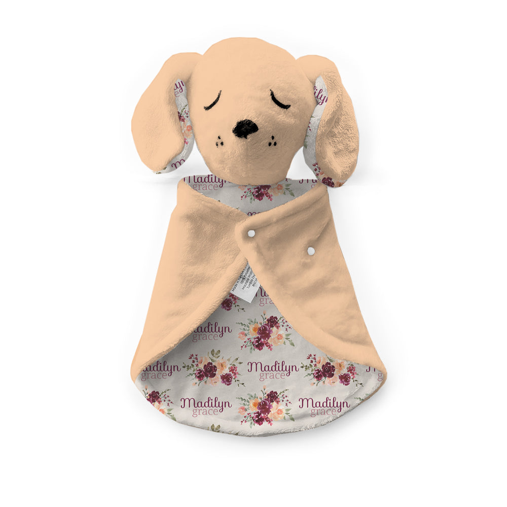 Personalized Puppy Lovey | Harvest Floral
