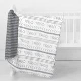 Personalized Swaddle Blanket | Tribal