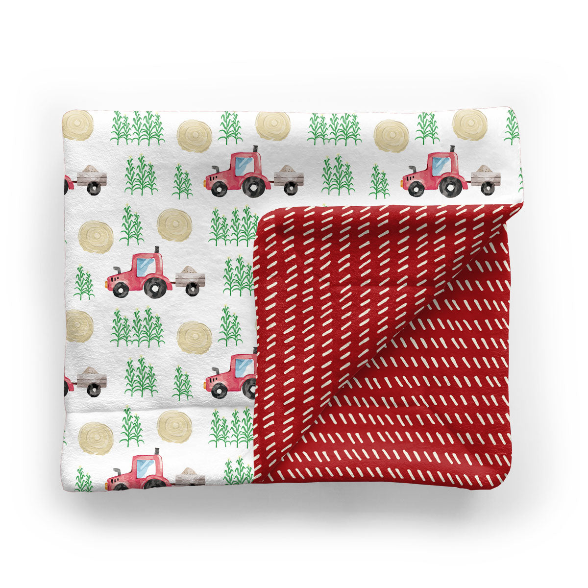 Kids Minky Blanket | Harvest Time