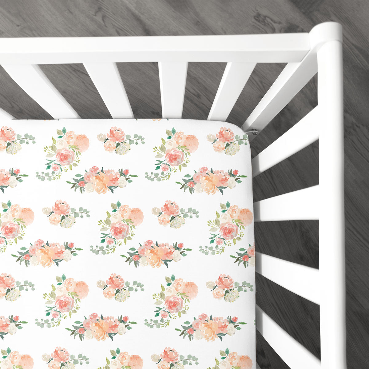Crib Sheet | Springtime Floral