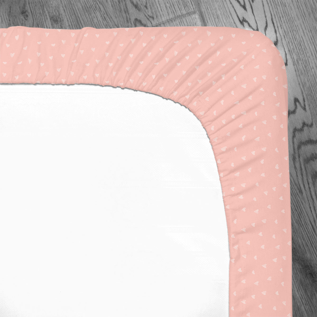 Crib Sheet | Tiny Hearts