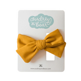 Everyday Bow Clips | Mustard