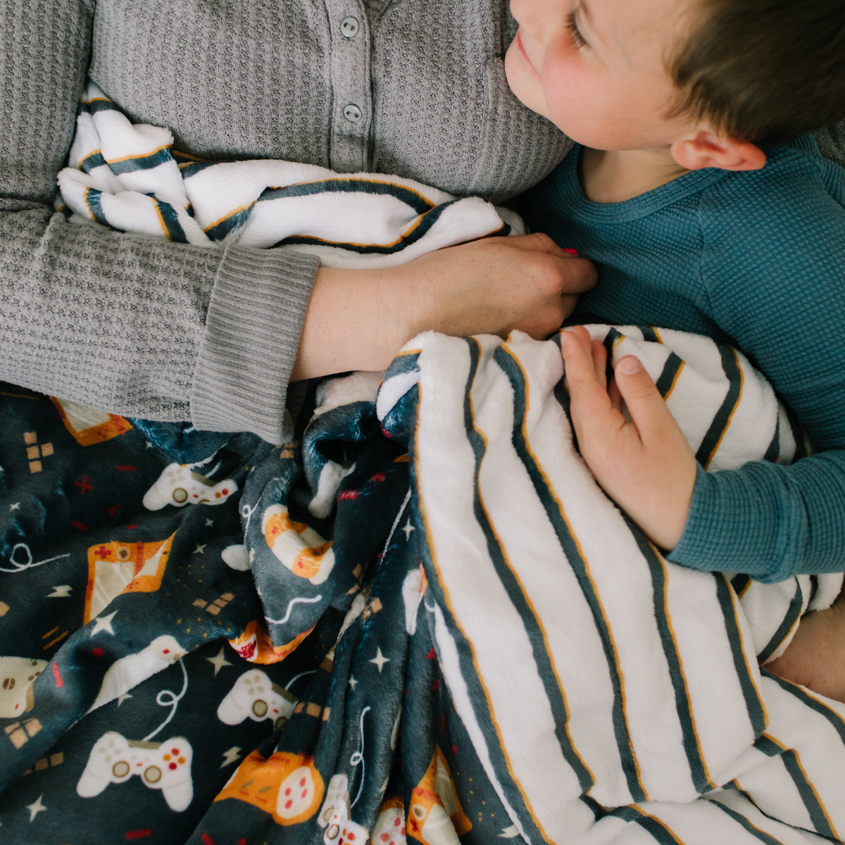 Personalized Minky  Blanket | Video Game Night