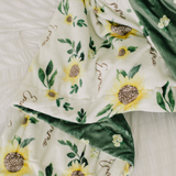 Personalized Minky  Blanket | Sweet Sunflowers