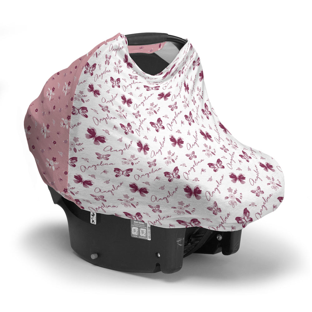 Personalized Car Seat Cover | Summer Butterfly