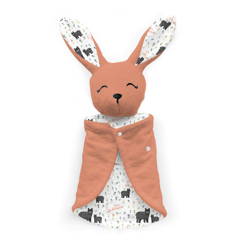 Personalized Bunny Lovey | Baby Bear Meadow