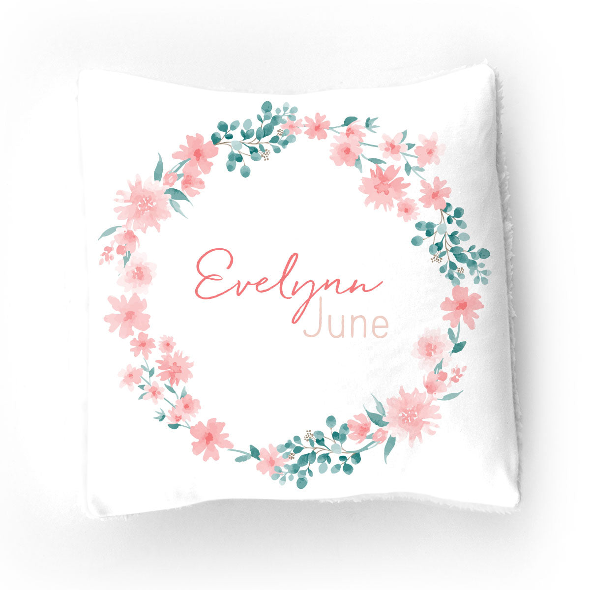 Personalized  Throw Pillow | Beautiful Blossoms