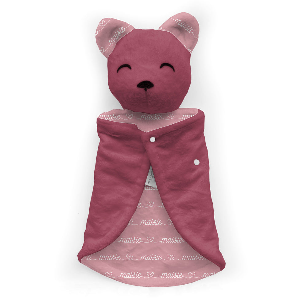 Personalized Bear Lovey | Simple and Sweet