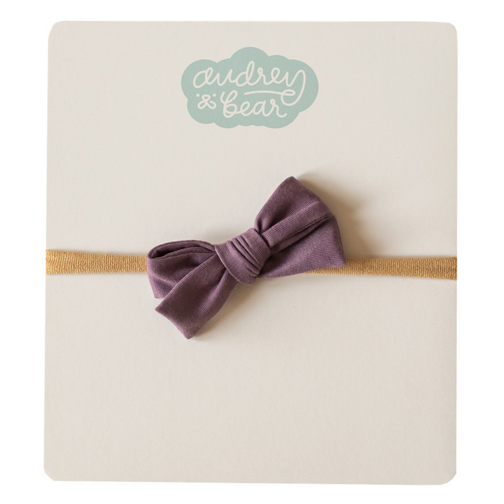 Tiny Everyday Bow | Old Lavender