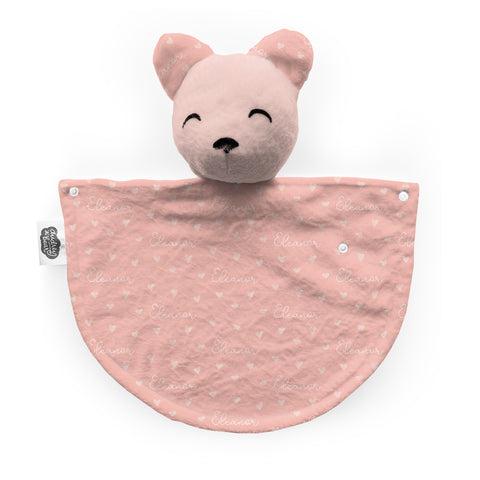 Pink discount teddy comforter