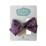 Everyday Bow Clips | Old Lavender
