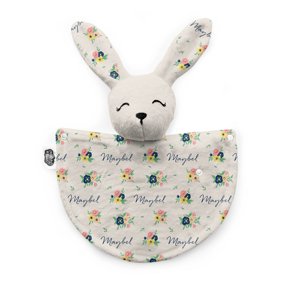 Personalized Bunny Lovey | Cottage Garden
