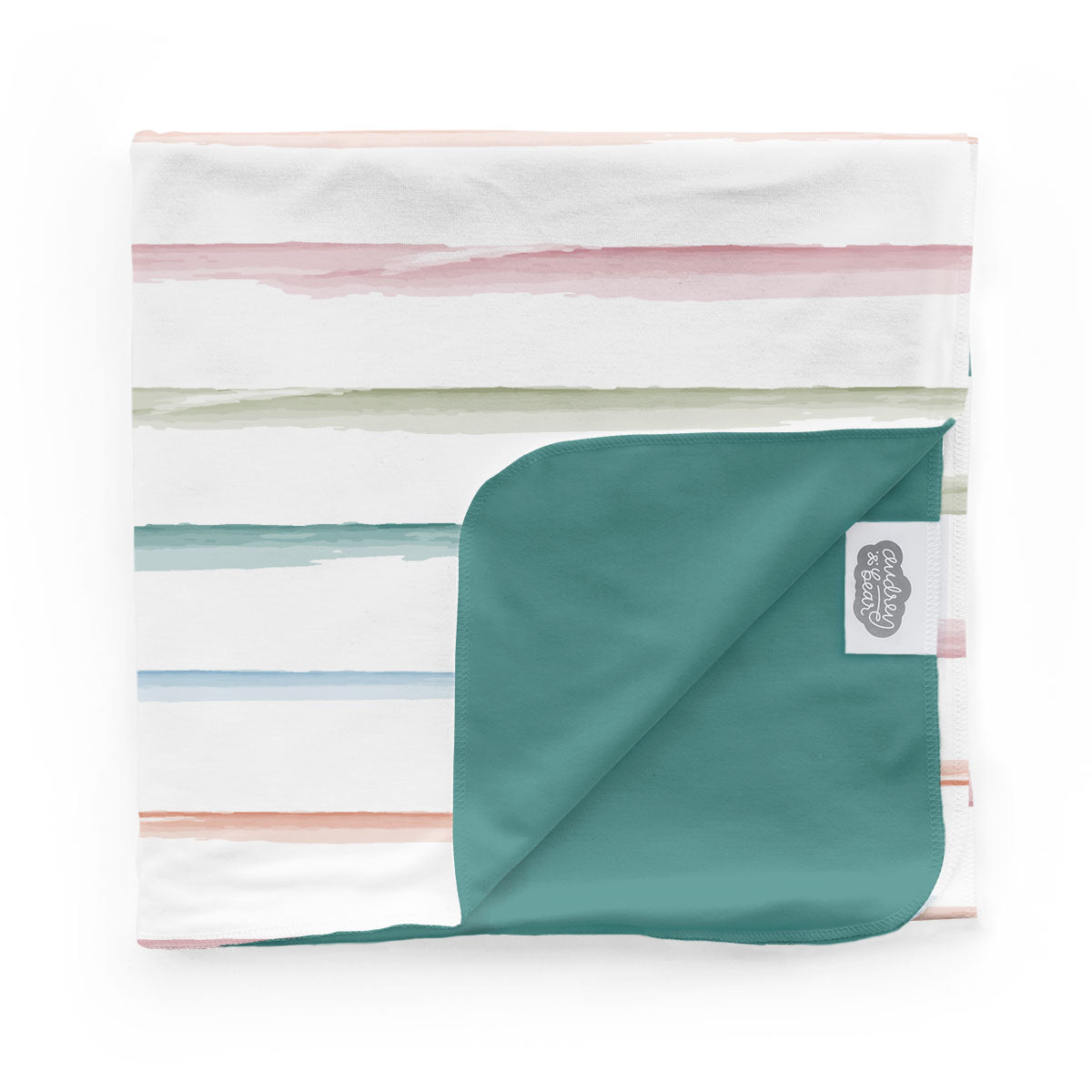 Swaddle Blanket | Rainbow Stripe