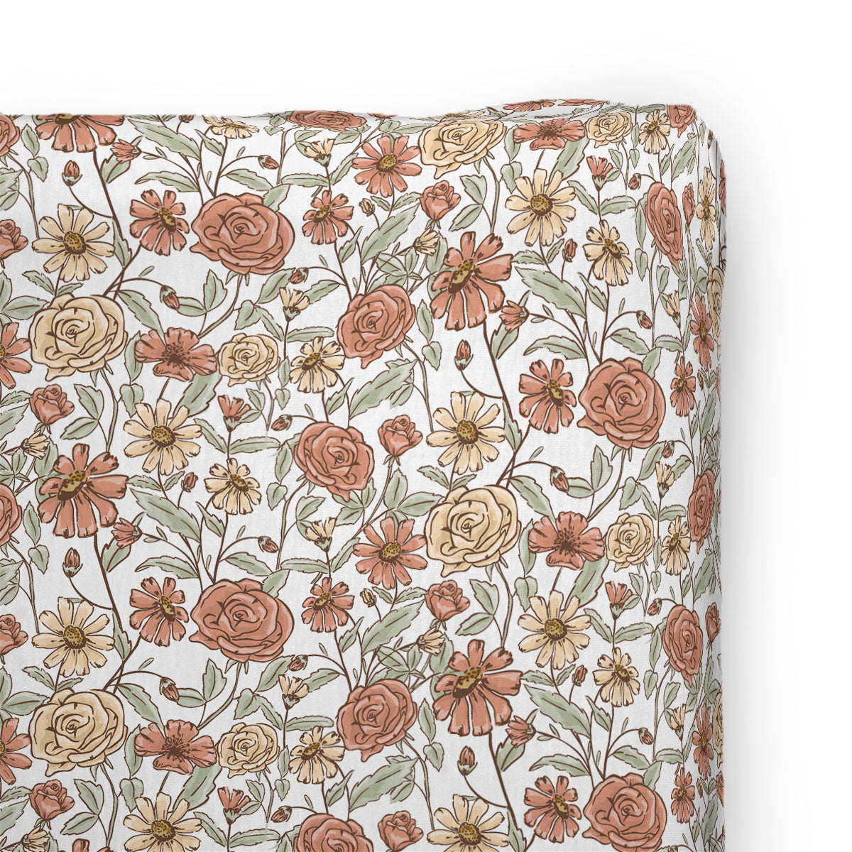 Changing Pad Cover | Secret Garden