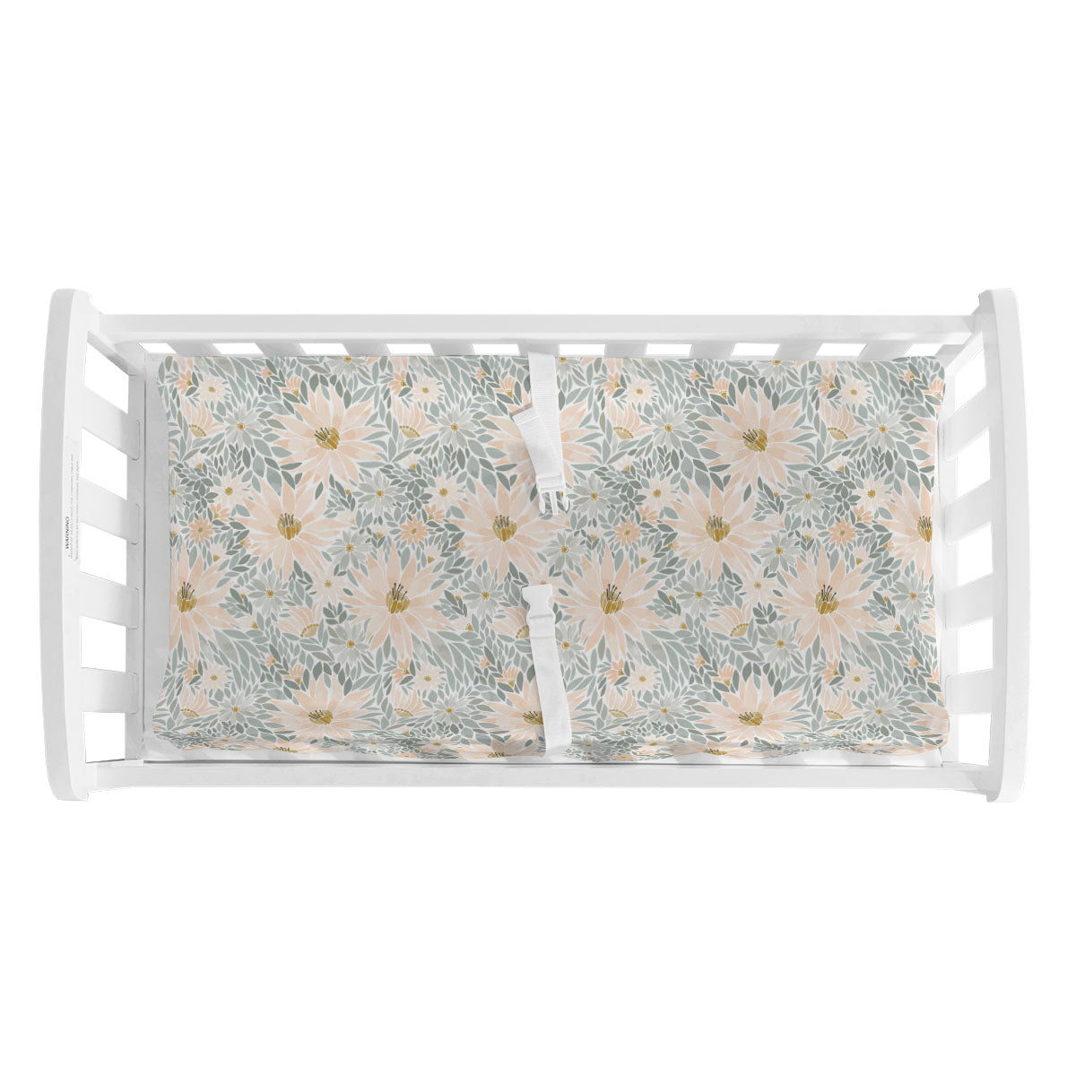 Changing Pad Cover | Mosiac Floral