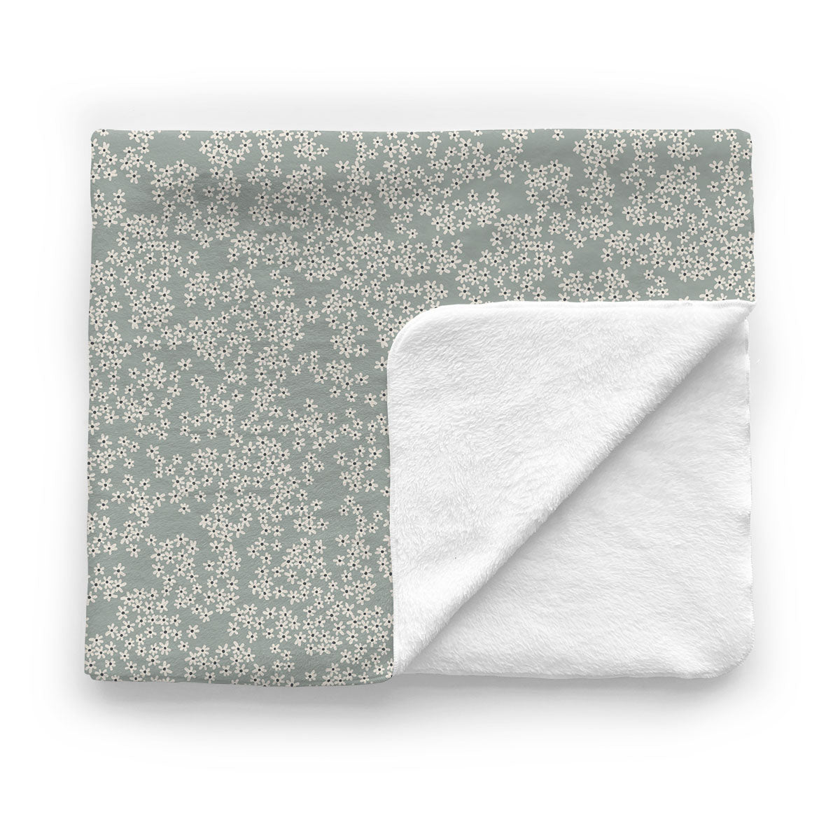 Baby Minky Blanket | Petite Bleu Fleur