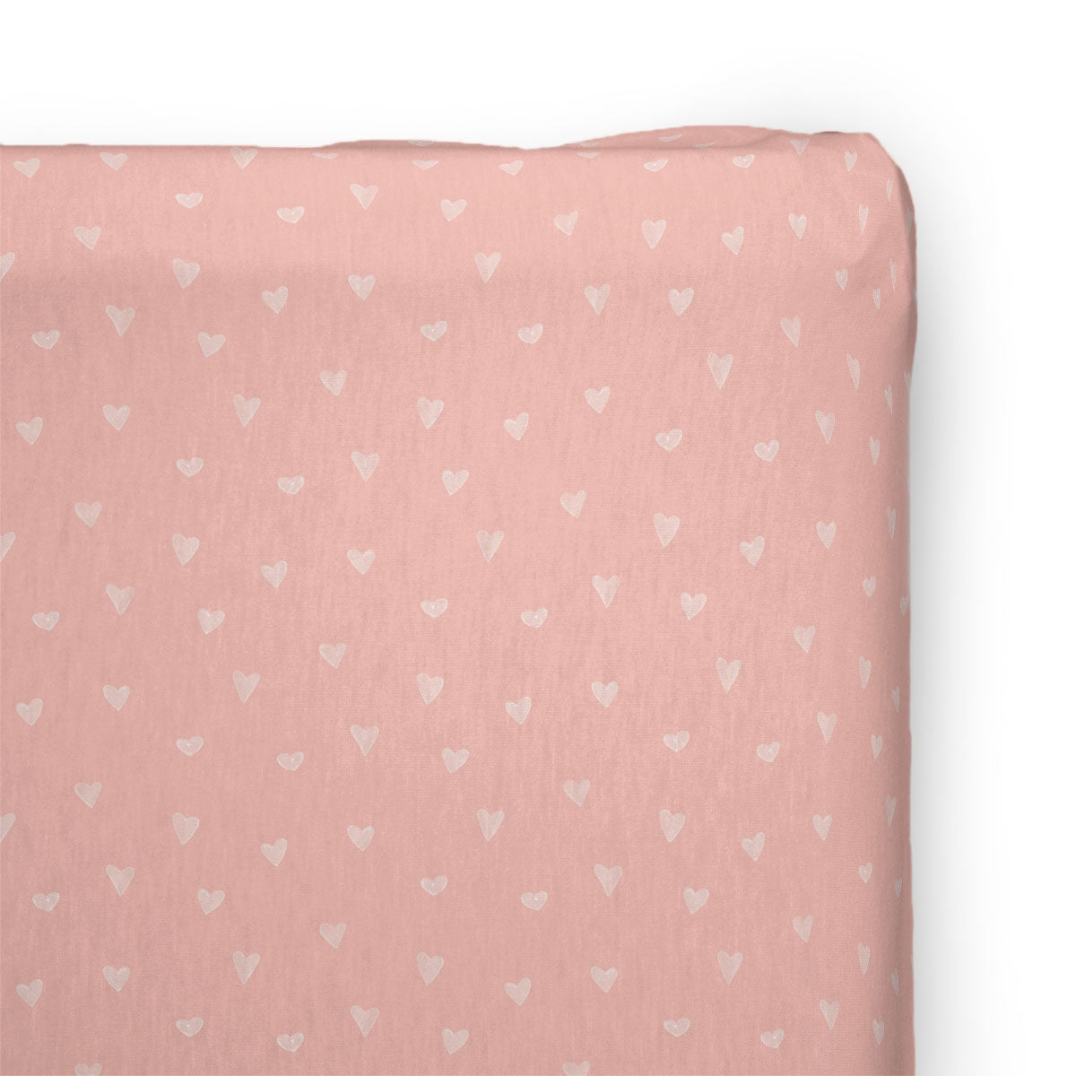 Changing Pad Cover | Tiny Hearts