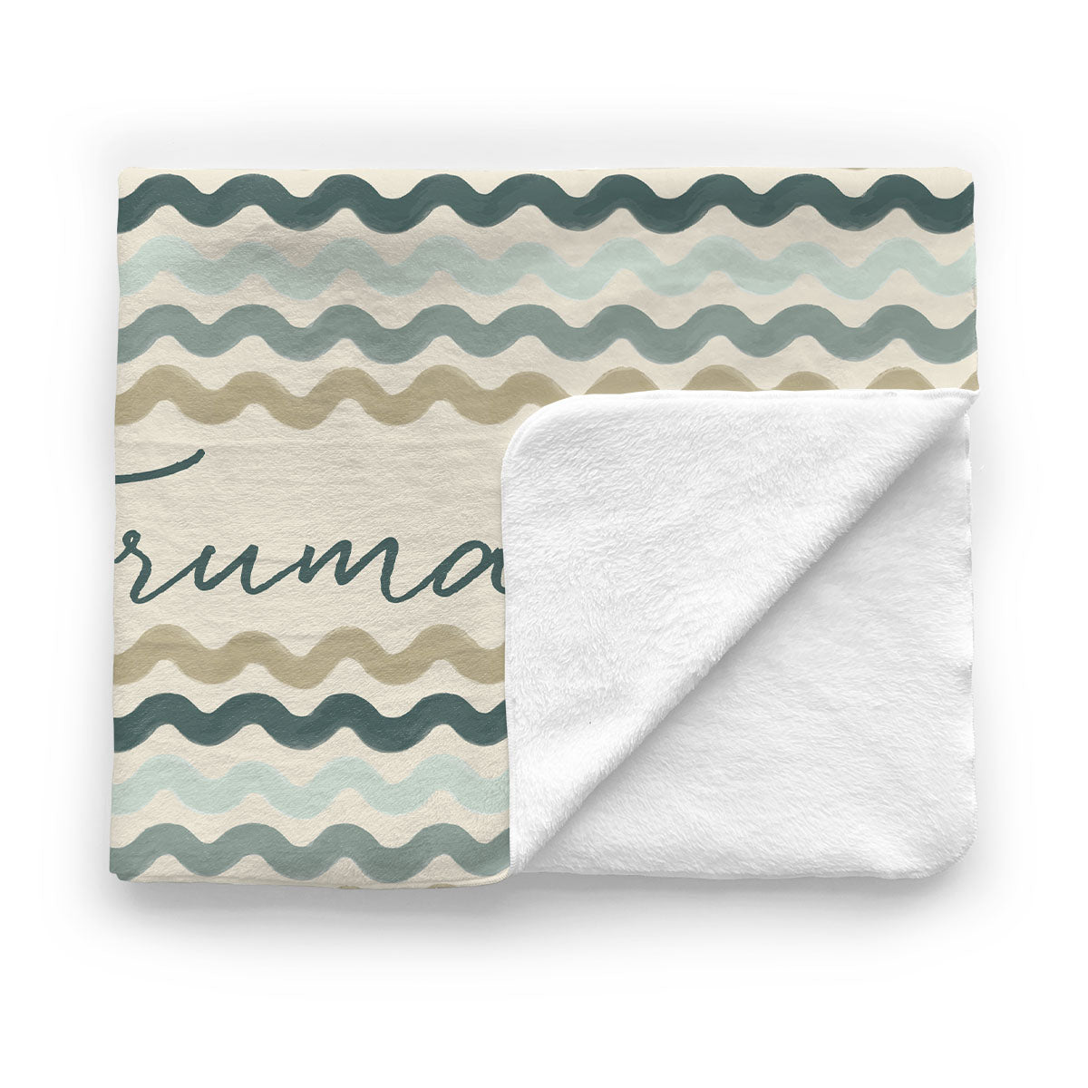 Personalized Minky  Blanket | Warm Waves