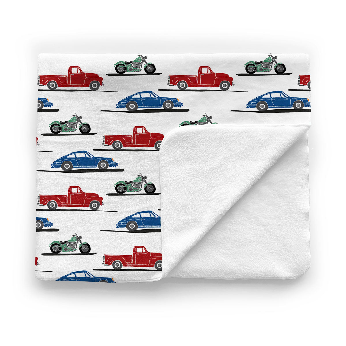 Kids Minky Blanket | Car Show