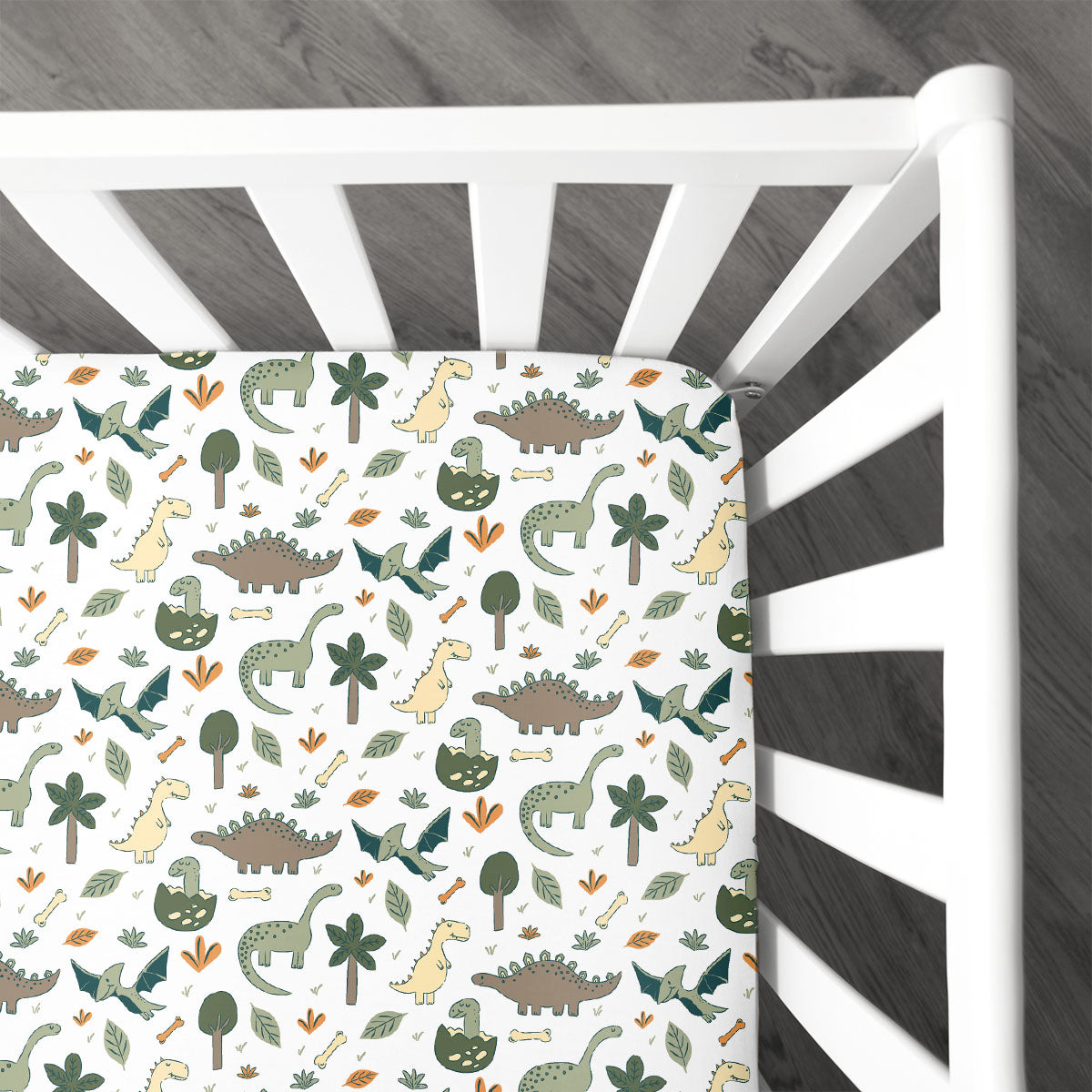 Crib Sheet | Dancing Dinos