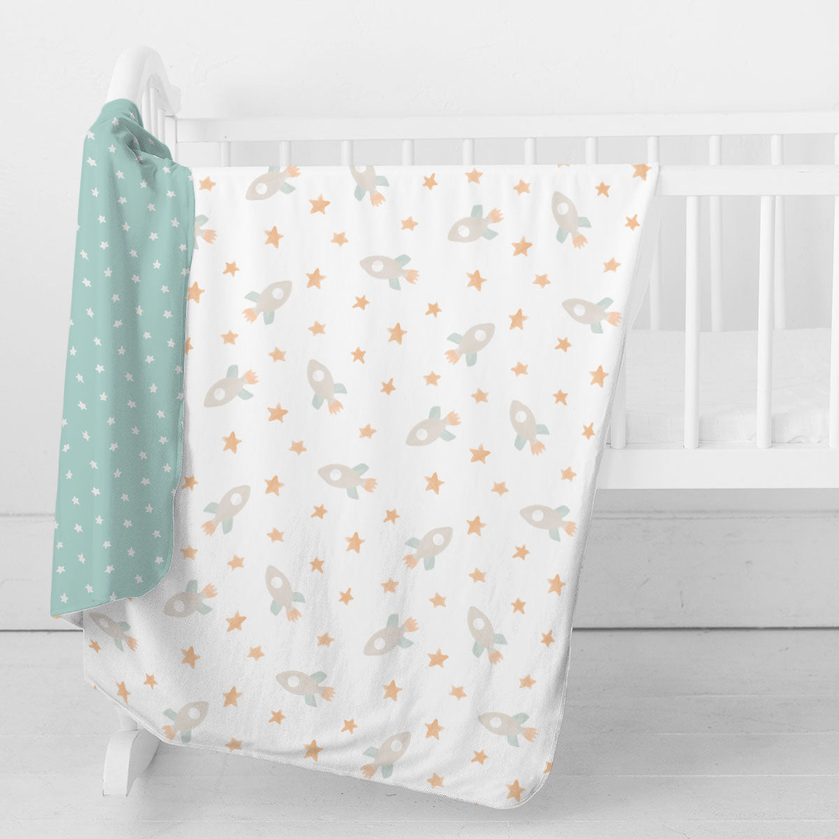 Swaddle Blanket | Bright Rockets