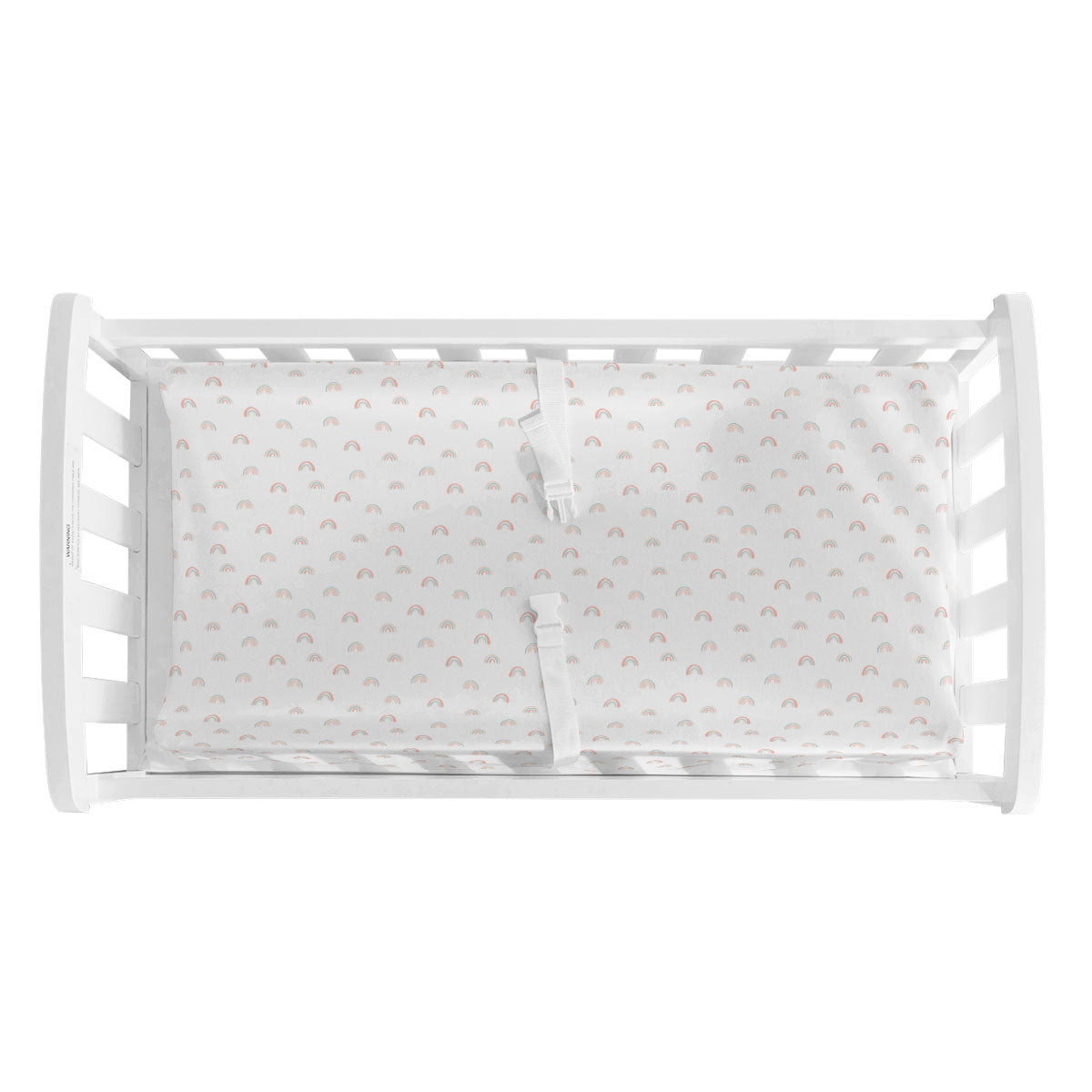 Changing Pad Cover | Pastel Rainbows