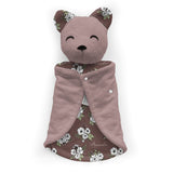 Personalized Bear Lovey | Fall Floral