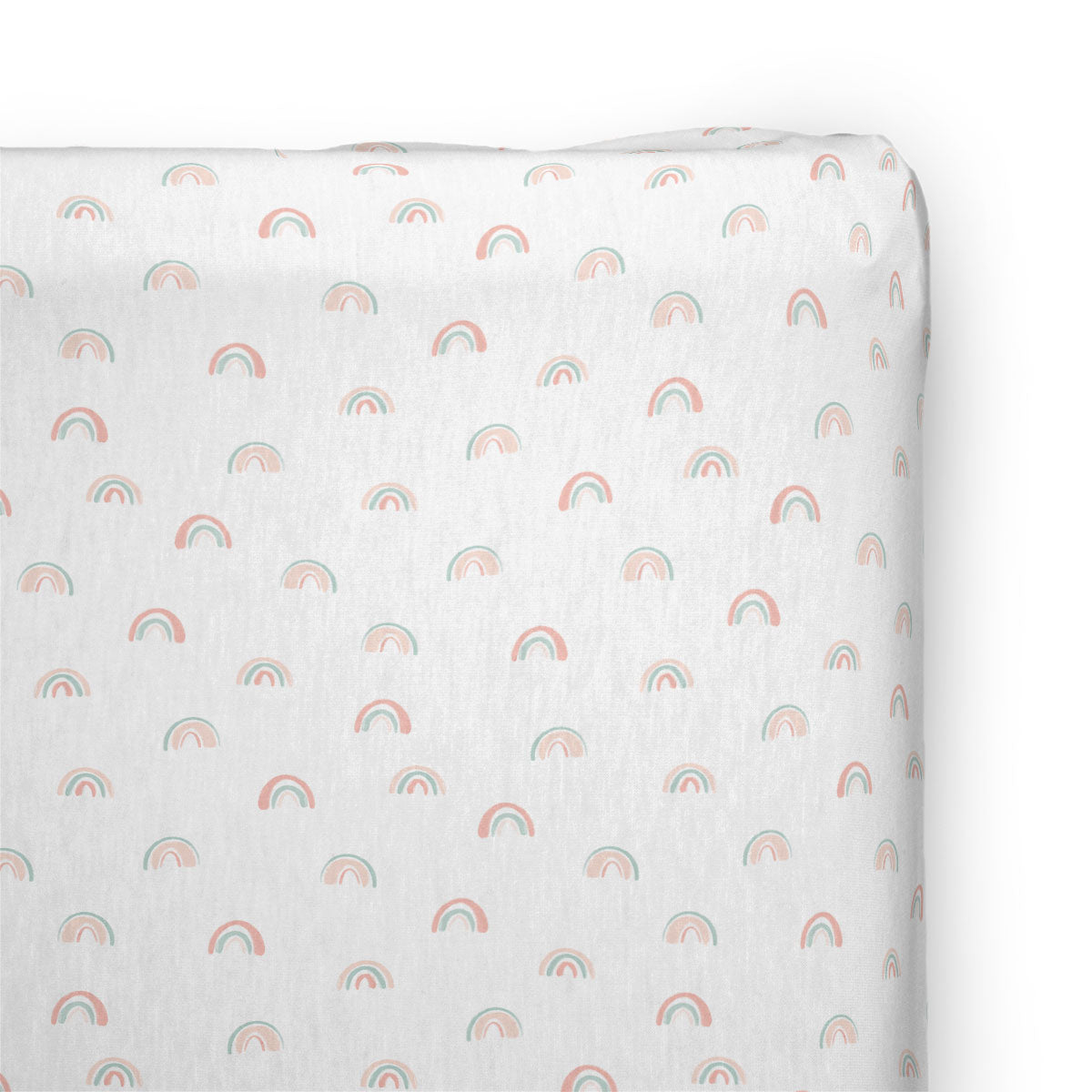 Changing Pad Cover | Pastel Rainbows