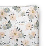 Personalized Changing Pad Cover | Blooming Spring