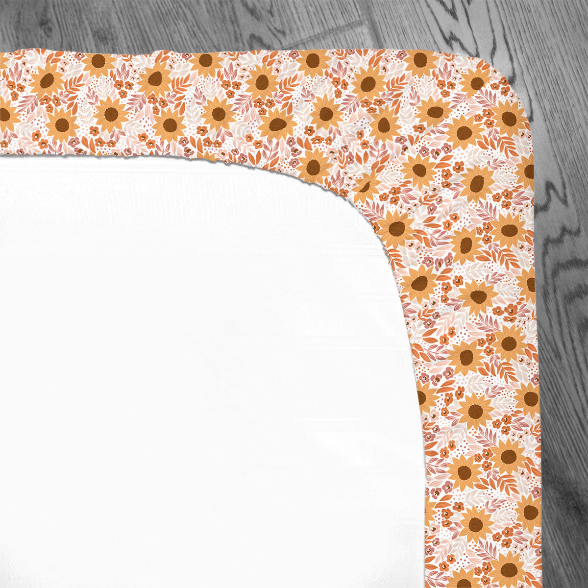 Crib Sheet | Summer Sunflower
