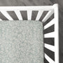 Crib Sheet | Petite Bleu Fleur
