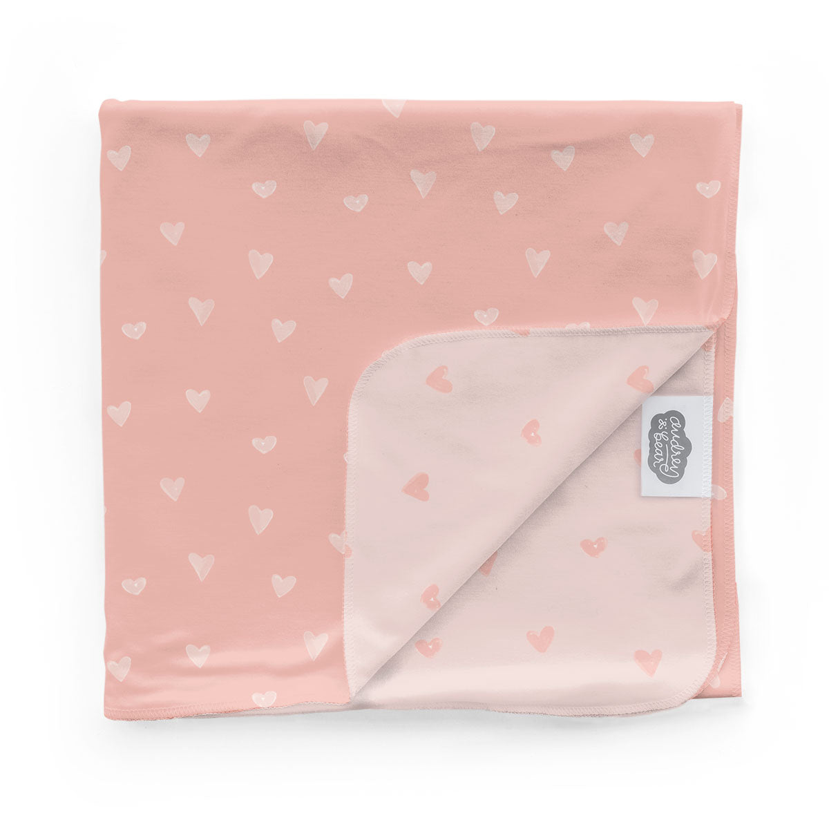 Swaddle Blanket | Tiny Hearts