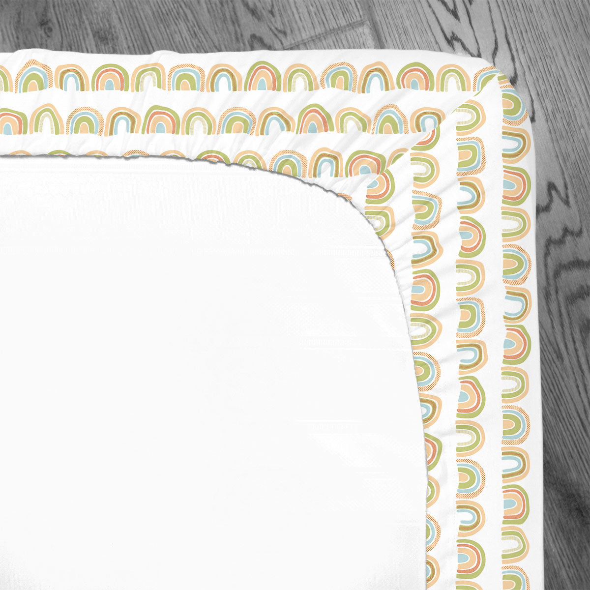 Crib Sheet | Brilliant Rainbow