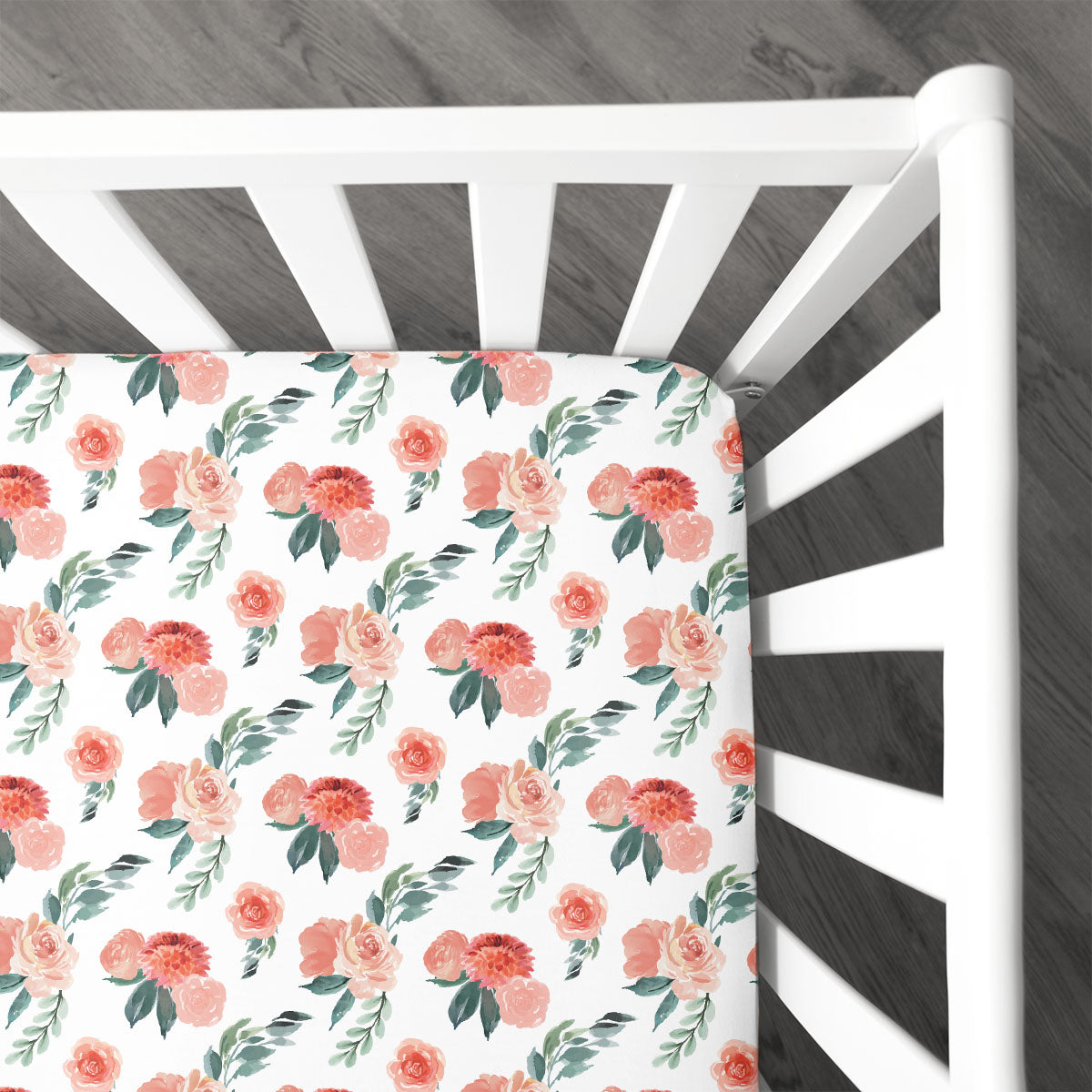 Crib Sheet | Sweet Blooms