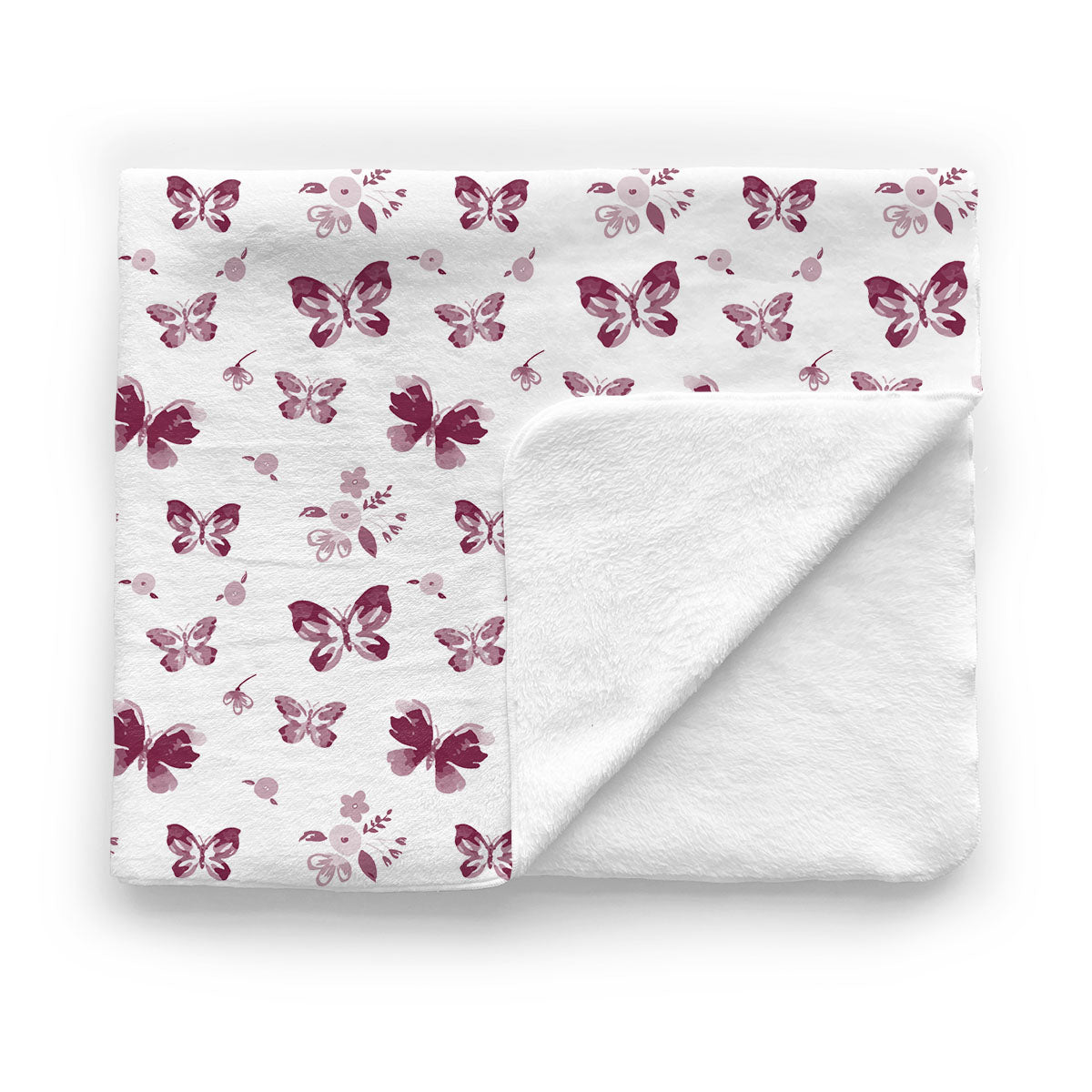 Baby Minky Blanket | Summer Butterfly