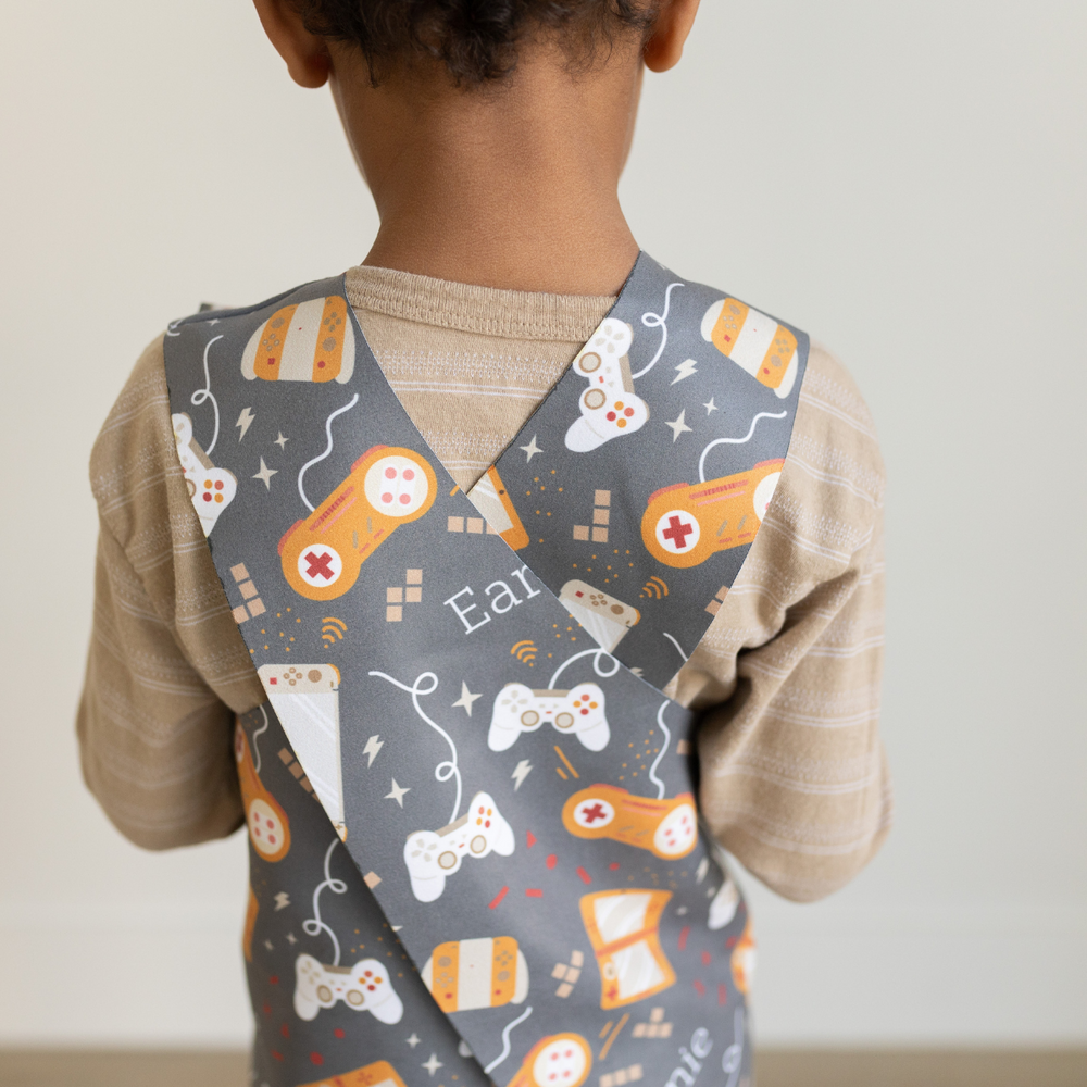 Personalized Kids Apron | Video Game Night