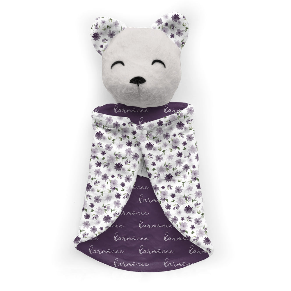 Personalized Bear Lovey | Whispering Wisteria