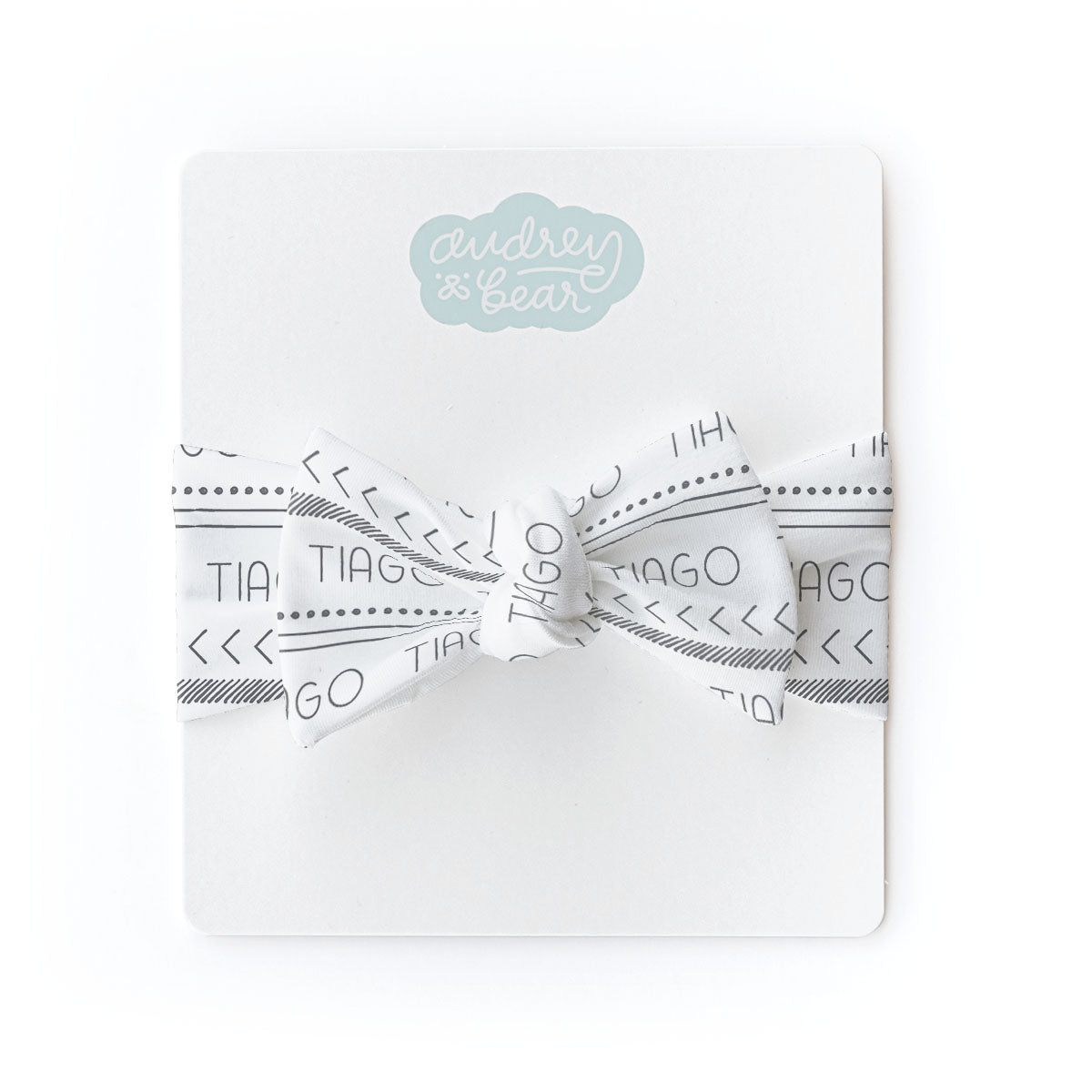 Personalized Swaddle & Hat Set | Tribal