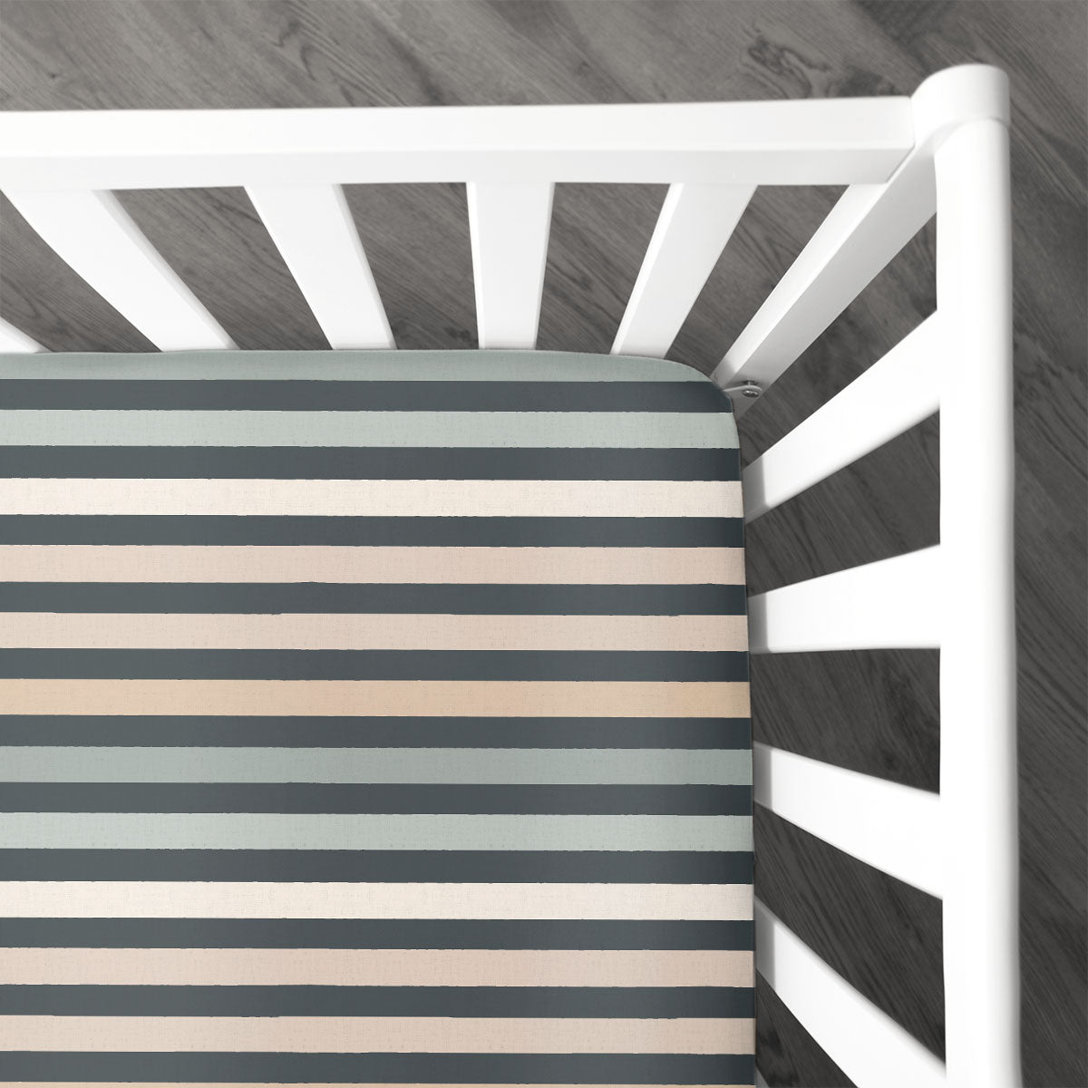 Crib Sheet | Handsome Stripes