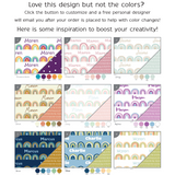 Personalized Minky  Blanket | Brilliant Rainbow