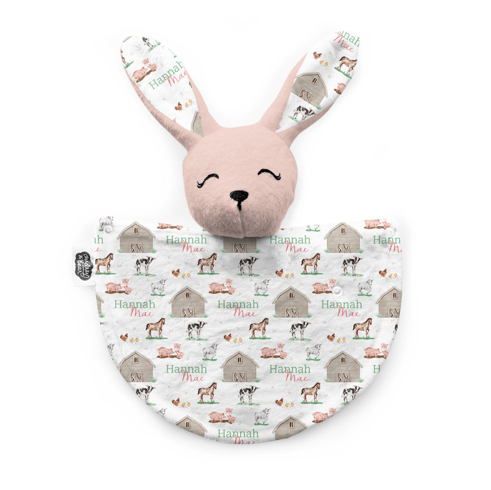 Personalized Bunny Lovey | Baby Animal Days