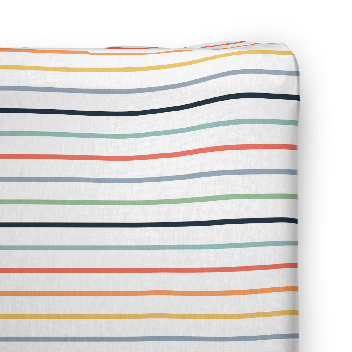 Changing Pad Cover | Primary Stripes