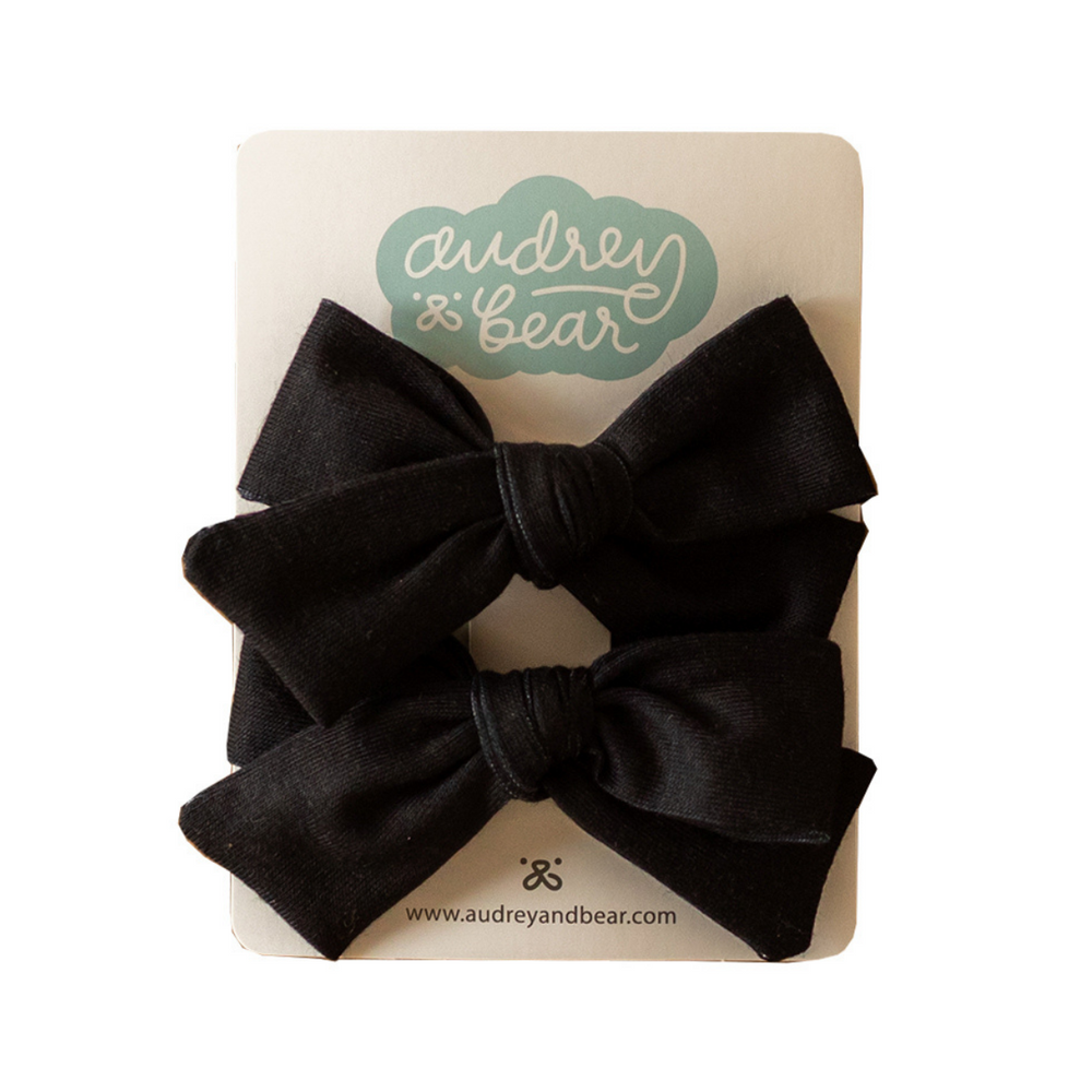 Everyday Bow Clips | Black
