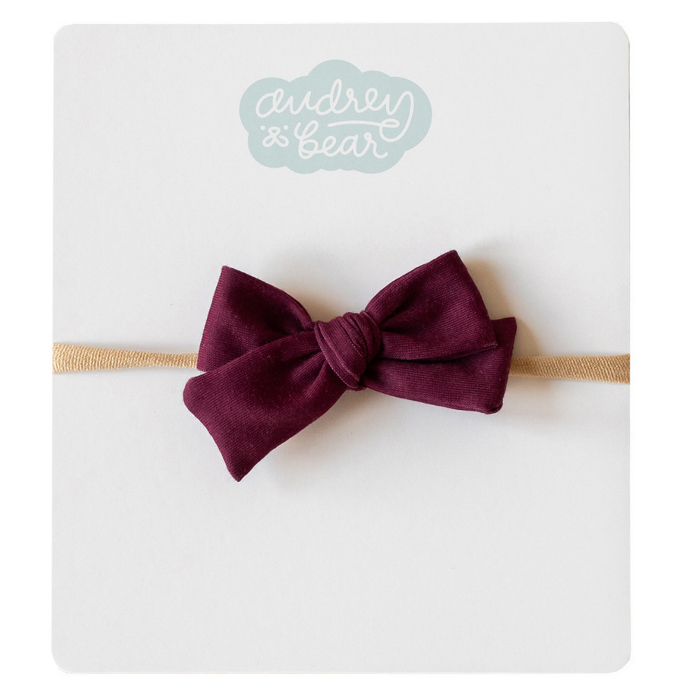 Everyday Bow | Plum