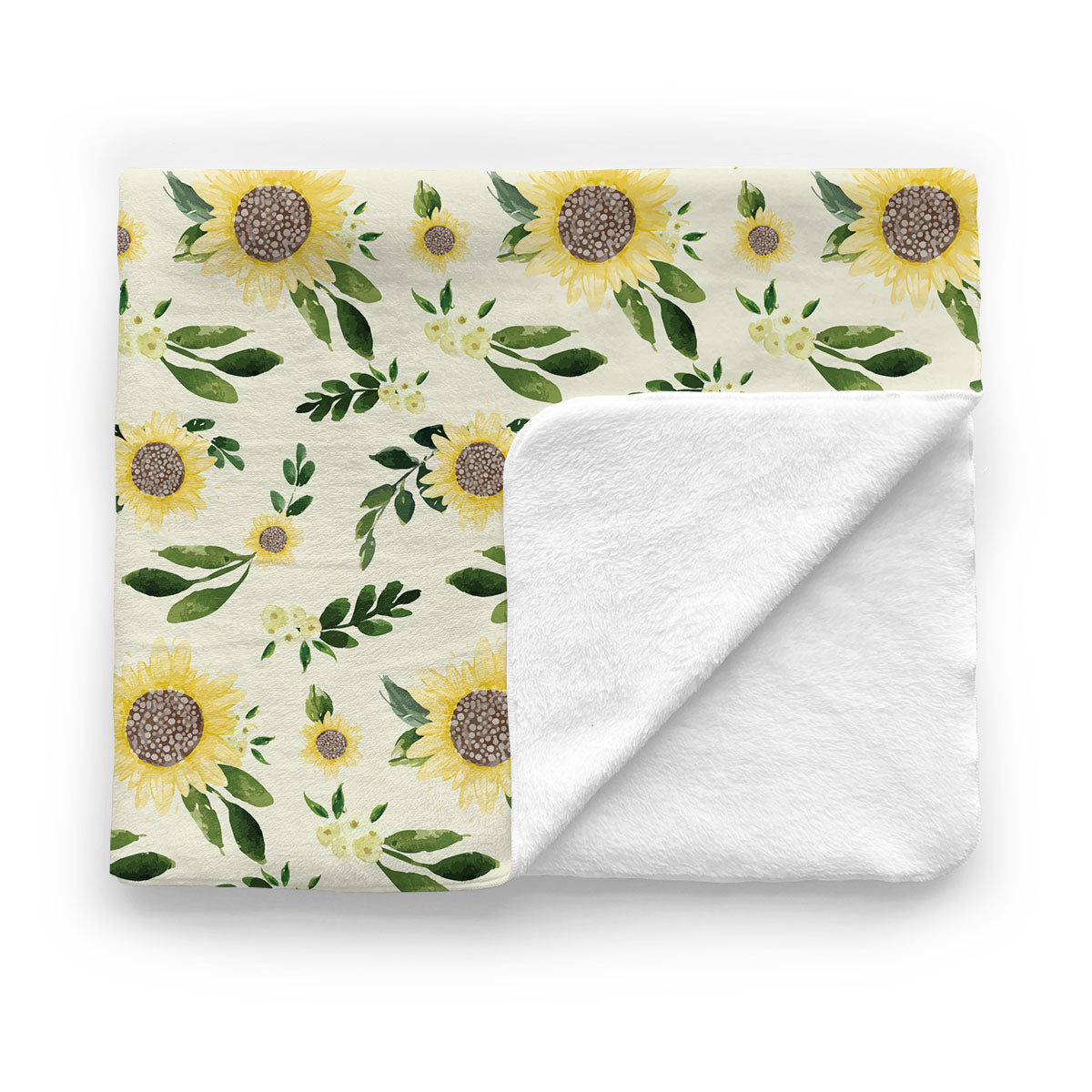 Kids Minky Blanket | Sweet Sunflowers